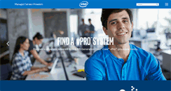 Desktop Screenshot of msp.intel.com